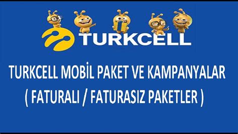 turkcell faturalı kampanyalar 2019